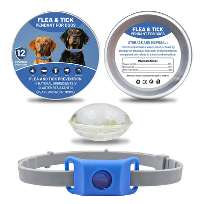 FurNaturals™ — All Natural Flea & Tick Pendant for Dogs (12 Month Protection)