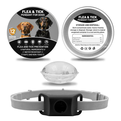 FurNaturals™ — All Natural Flea & Tick Pendant for Dogs (12 Month Protection)
